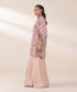 2 Piece - Printed Silk Suit
